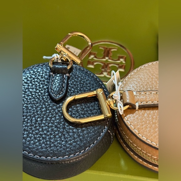 Tory Burch Thea Black and Tan Key & Card Holders sold as each - Picture 5 of 8